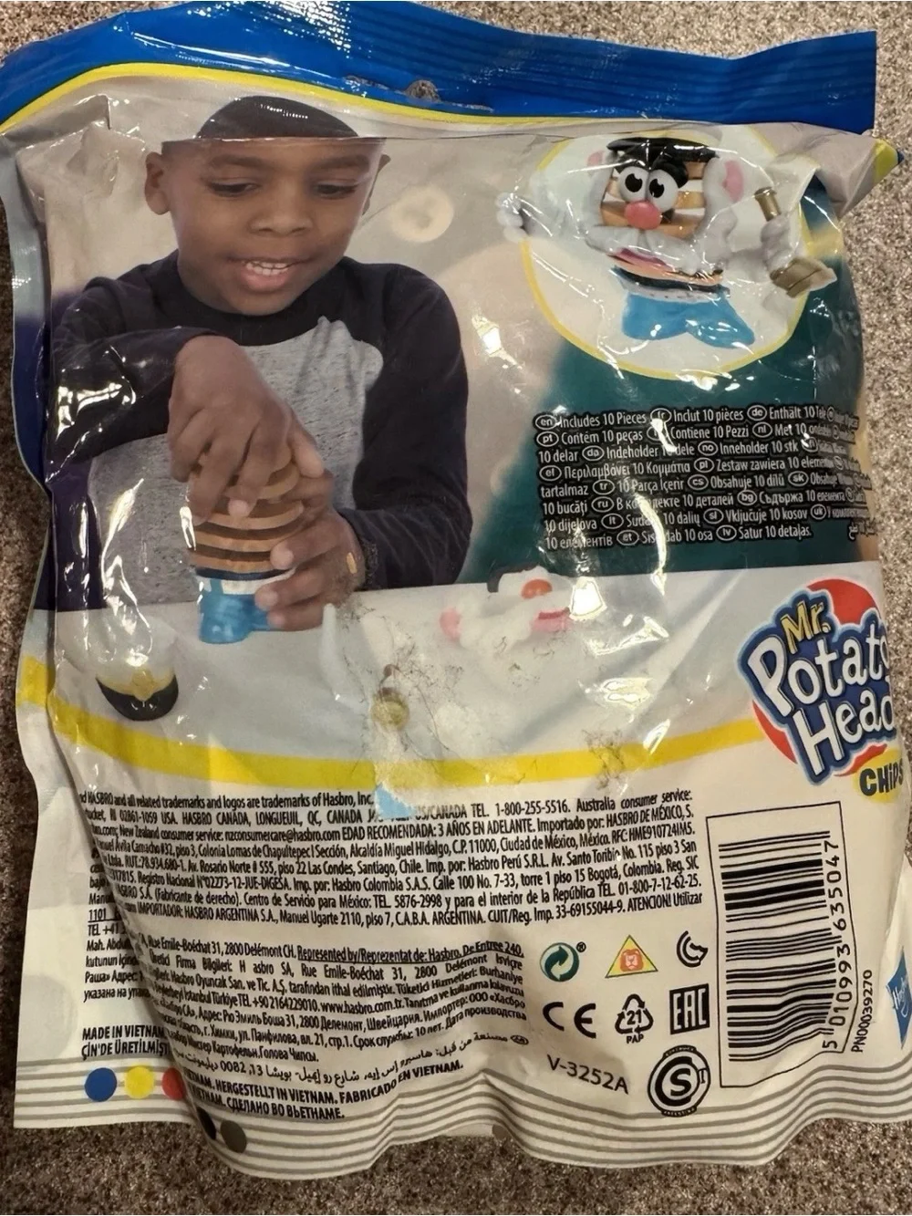 Hasbro Potato Head Chips Captain Sal